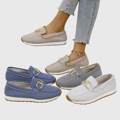Rosamira - Cushioned Slip-On Loafers