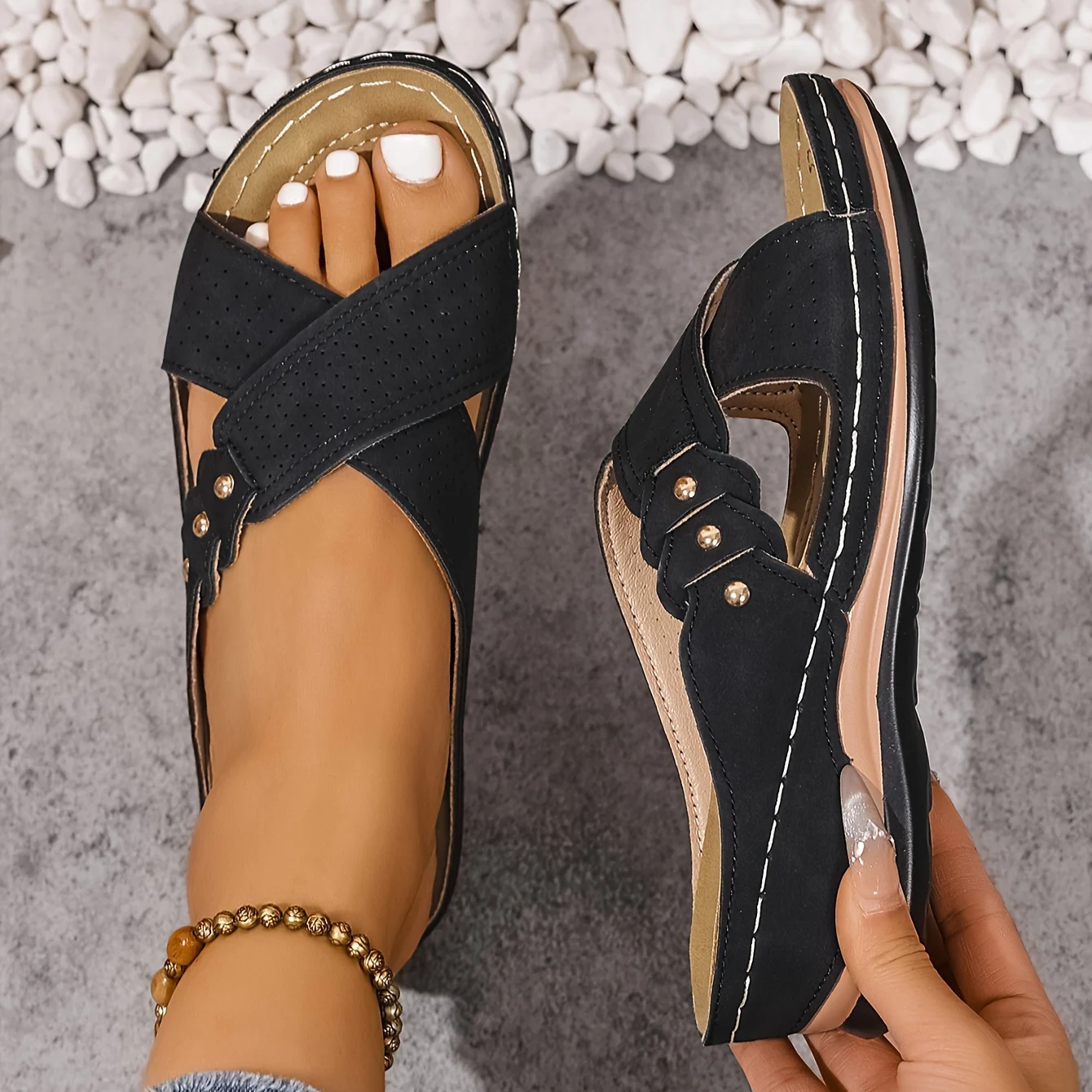 Sorrel - Ergonomic Wedge Sandals