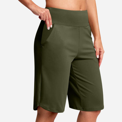 Kendall - High Waist Pocket Biker Shorts