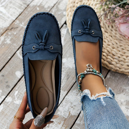 Stella - Cushioned Tassel Loafers
