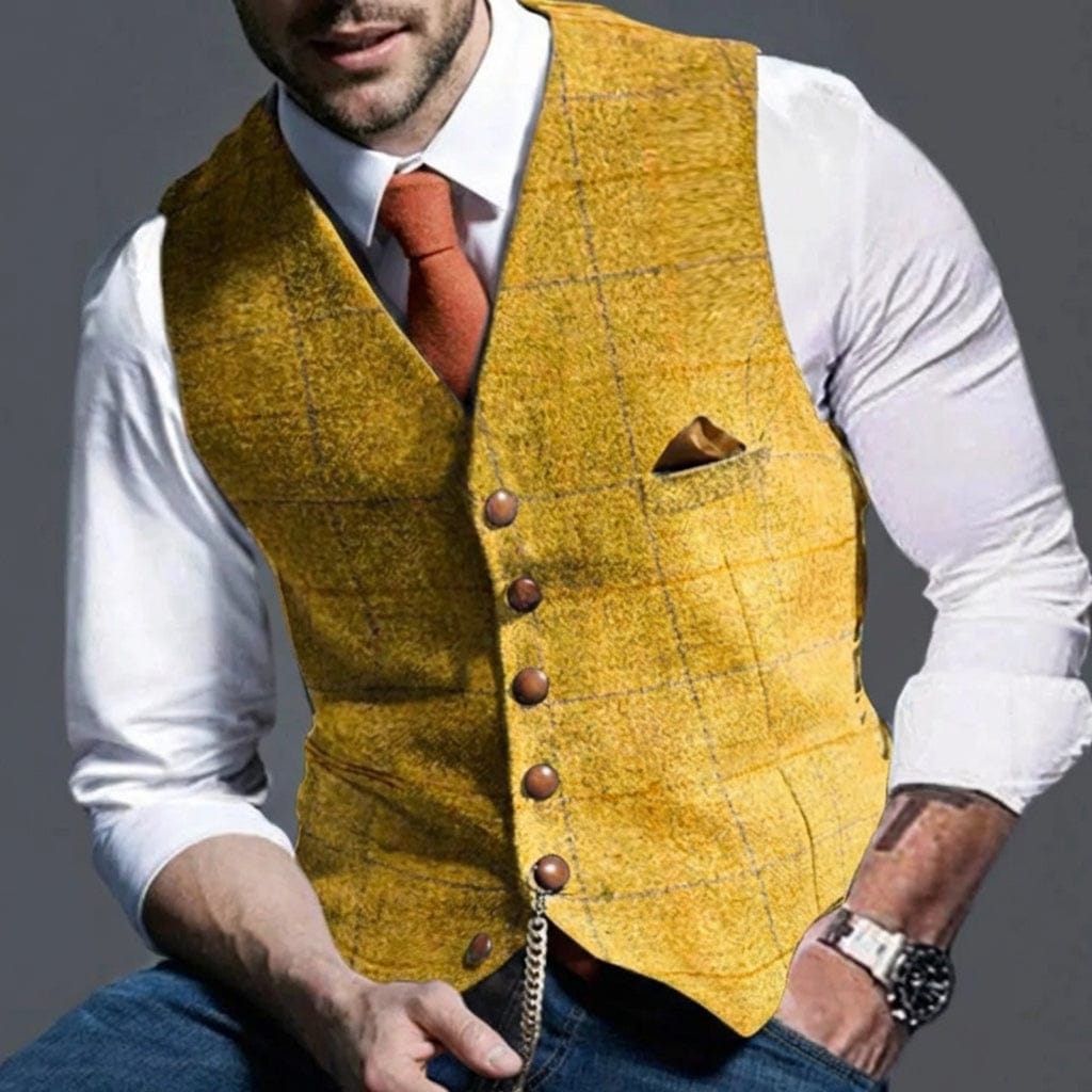 Kade - Textured Waistcoat
