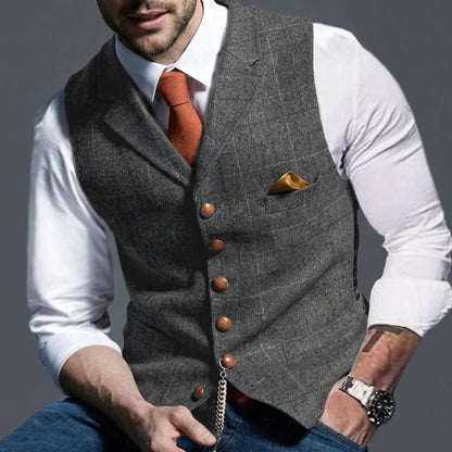 Kade - Textured Waistcoat
