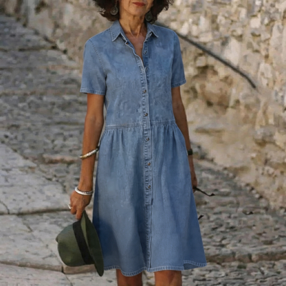 Brenna - Lightweight Draped Dress