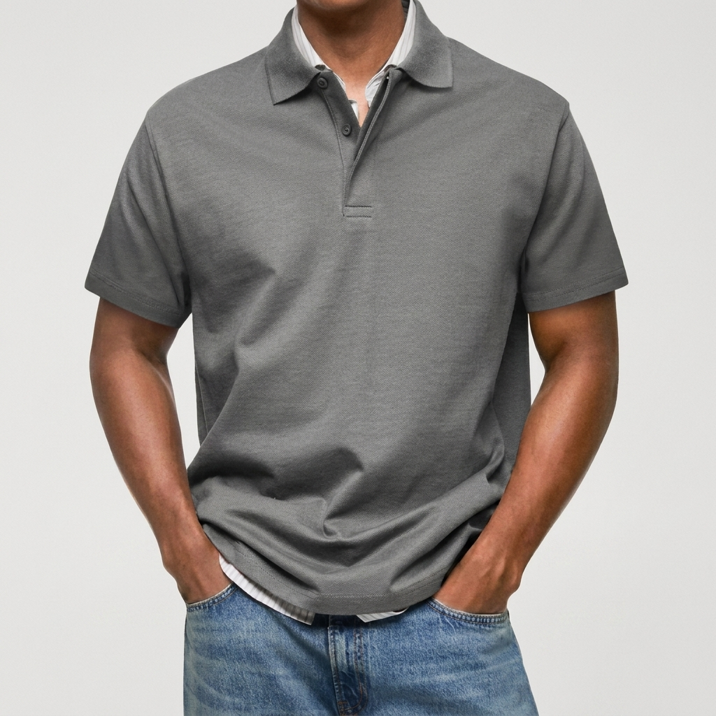 Stewart - Textured Knit Polo