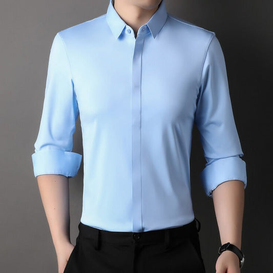 Halvric - Wrinkle-Resistant Stretch Shirt