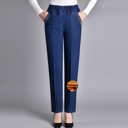 Teliraen - Soft-Touch Straight-Leg Jeans