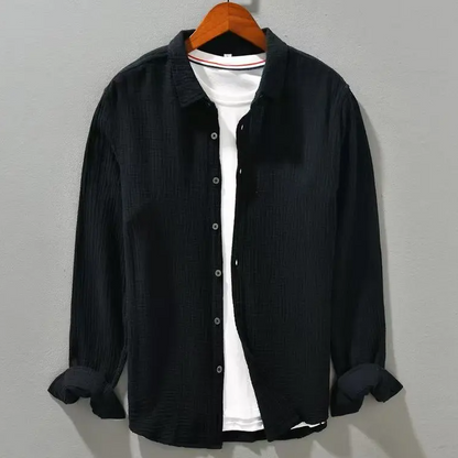 Grady - Soft-Touch Button-Up Shirt